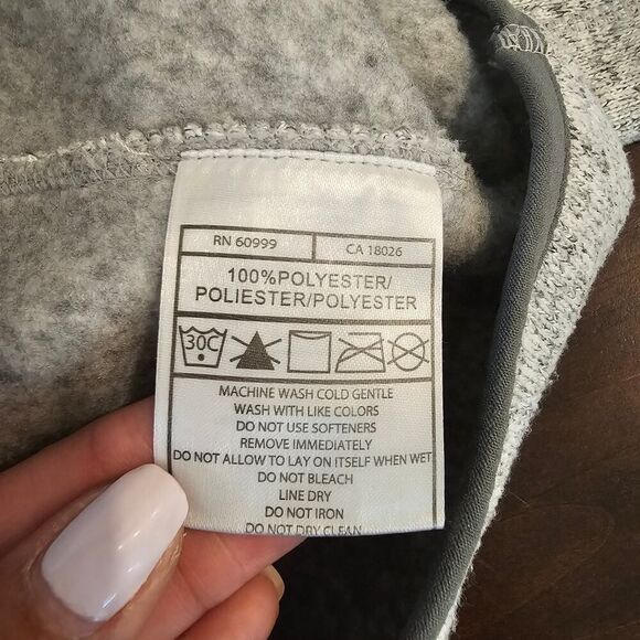 NWOT Women's Antigua Rams Heather Gray 3/4 Zip Jacket Size Medium - Picture 6 of 6